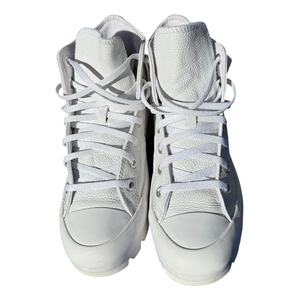 Converse Chuck Taylor All Star Lugged Leather Platform Sneakers, Women’s size 7 - Picture 6 of 10